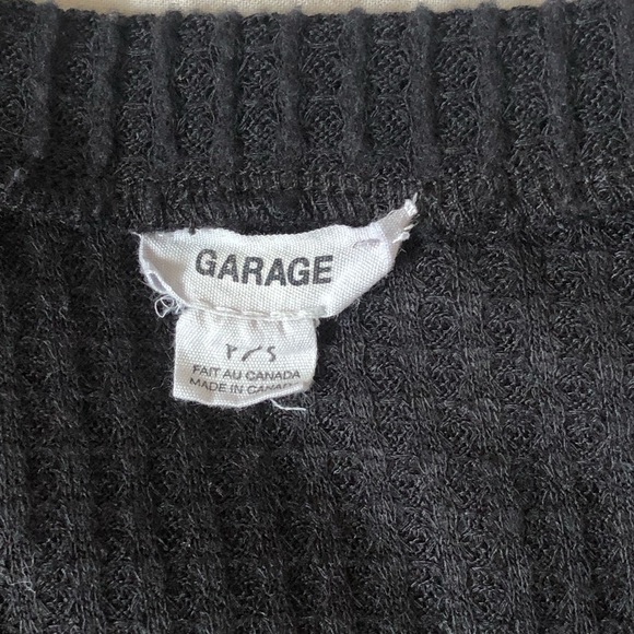 Small Black Garage Sweater - Picture 2 of 3